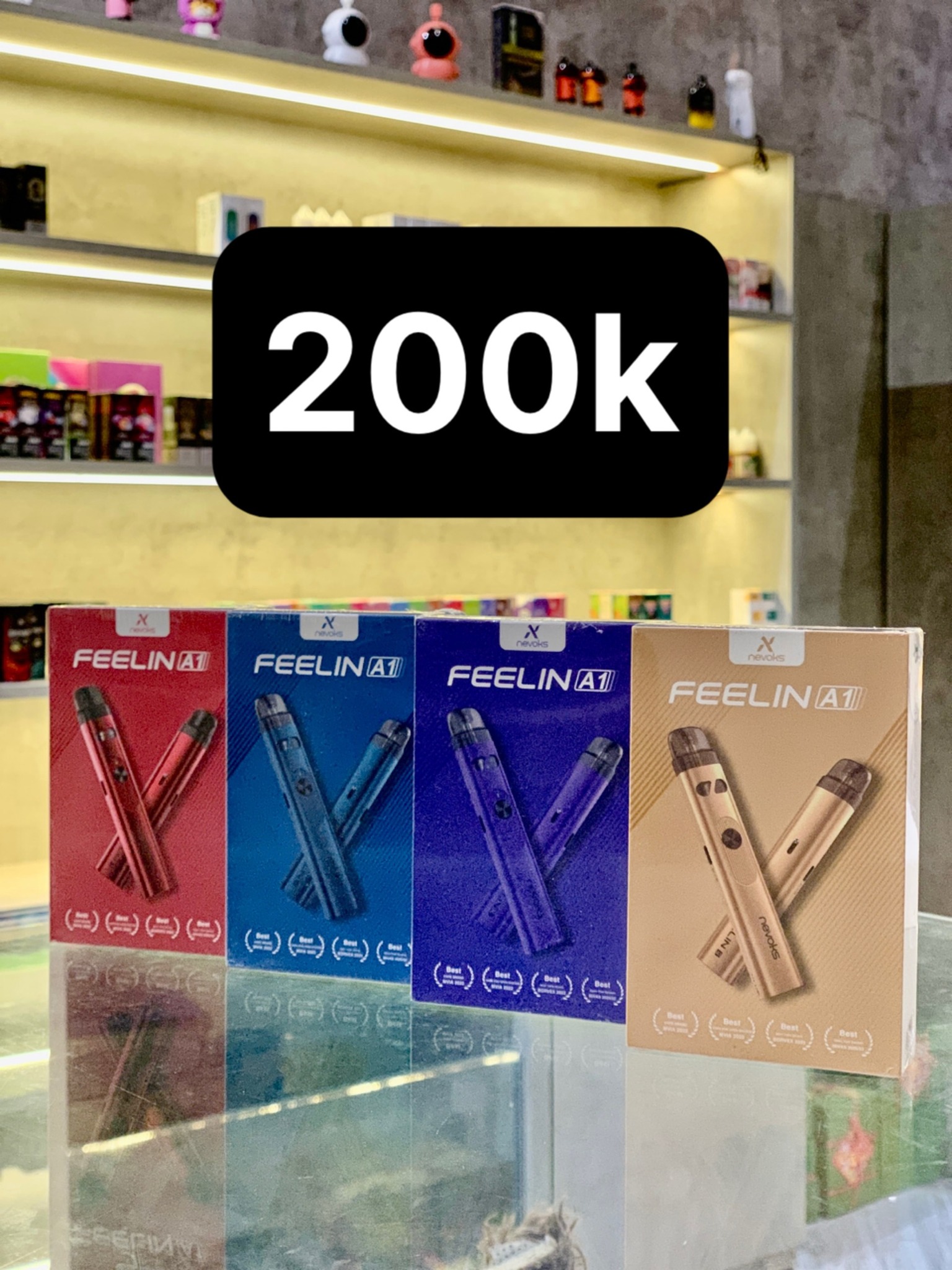 Feelin A1 30W Pod Kit By Nevoks giá rẻ nhất chỉ 200k